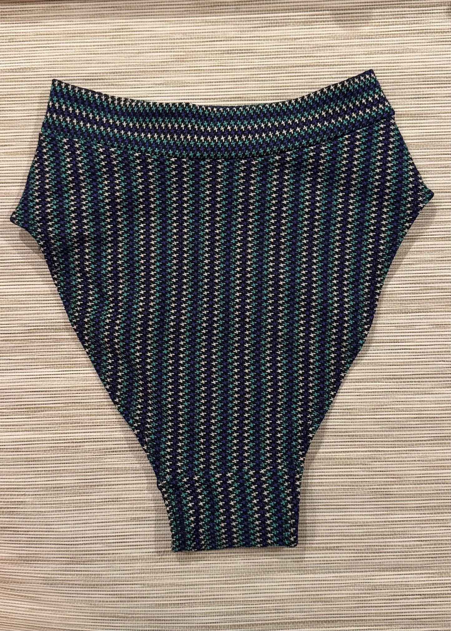 Gloria - Azure High Waist Bikini Bottom