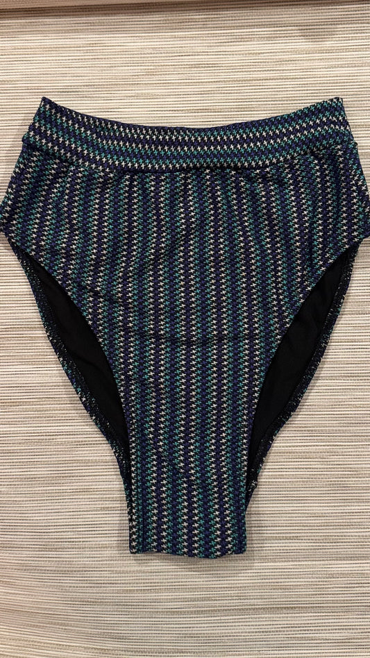 Gloria - Azure High Waist Bikini Bottom
